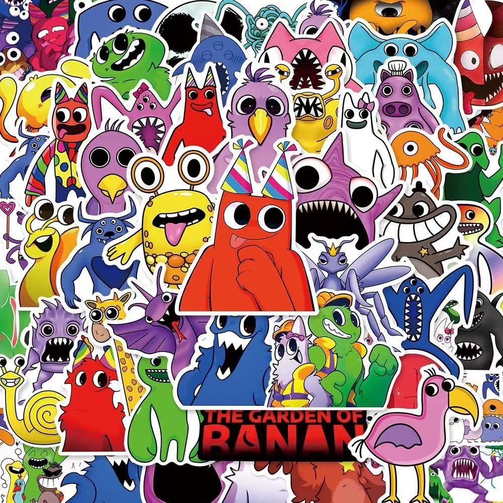 Amazon.co.jp: 【EDEMCO】Garten of Banban Chapter2 ステッカー 100枚